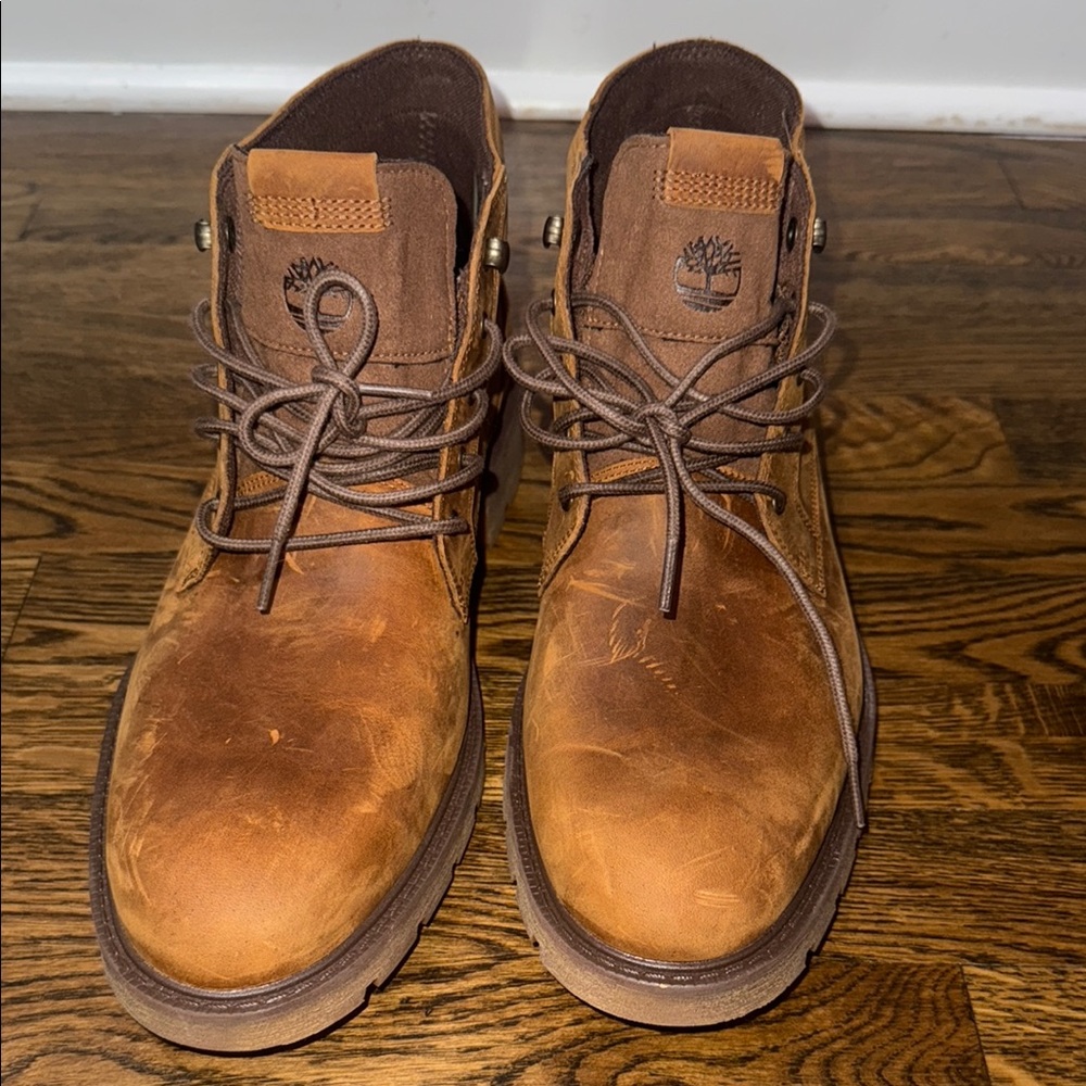 Timberland Men's Brown Leather Boots